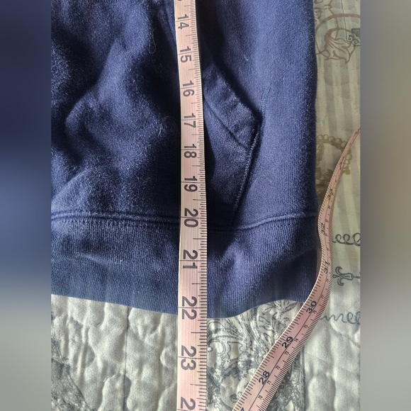 Levi’s XS Colorblock Logo Hoodie White Red Black Pullover Sweatshirt - Picture 10 of 10